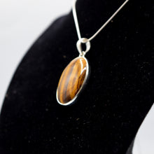 Load image into Gallery viewer, Tigers Eye Pendant 925 Silver

