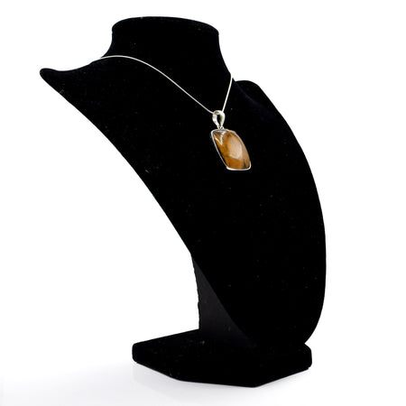Tigers Eye Pendant 925 Silver