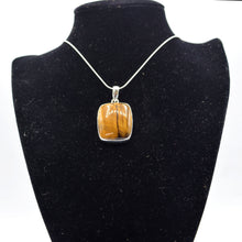 Load image into Gallery viewer, Tigers Eye Pendant 925 Silver
