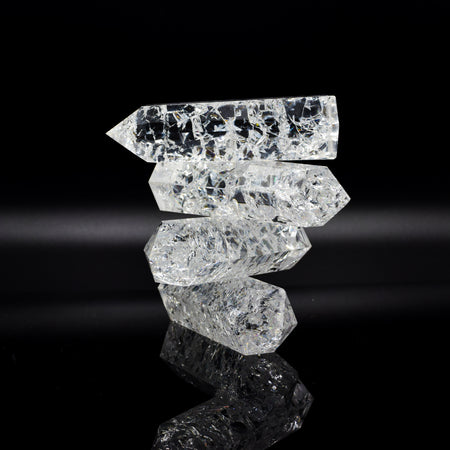 Crackled Quartz Towers