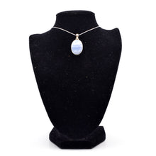 Load image into Gallery viewer, Blue Lace Agate Pendant 925 Silver
