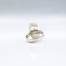 Load image into Gallery viewer, Navajo Turquoise Multi stone Ring in Sterling Silver
