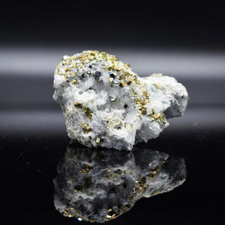 Pyrite and Quartz cluster
