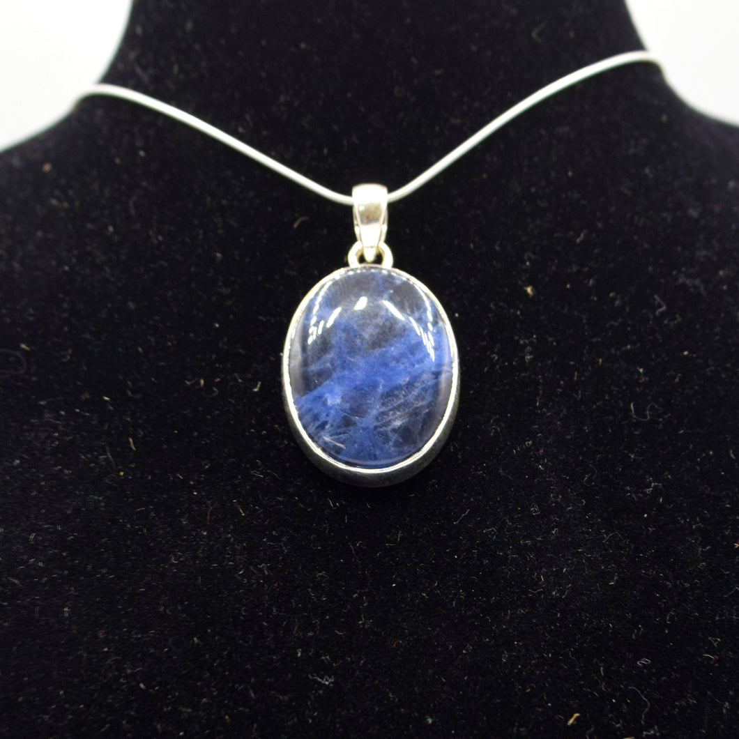 Sodalite pendant 925 Silver