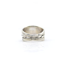 Load image into Gallery viewer, Navajo Turquoise Multi stone Ring in Sterling Silver
