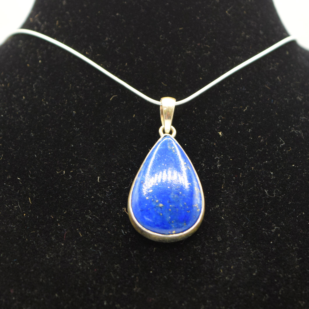 Lapis Pendant 925 Silver