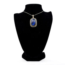 Load image into Gallery viewer, Labradorite Pendant 925 Silver
