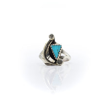 Load image into Gallery viewer, Navajo Turquoise Ring in Sterling Silver
