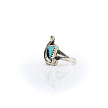 Load image into Gallery viewer, Navajo Turquoise Ring in Sterling Silver
