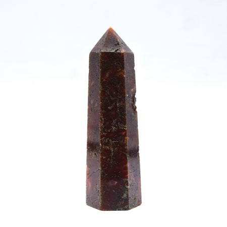Red Moss Agate Towers