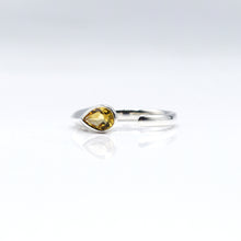 Load image into Gallery viewer, Citrine ring 925 Silver
