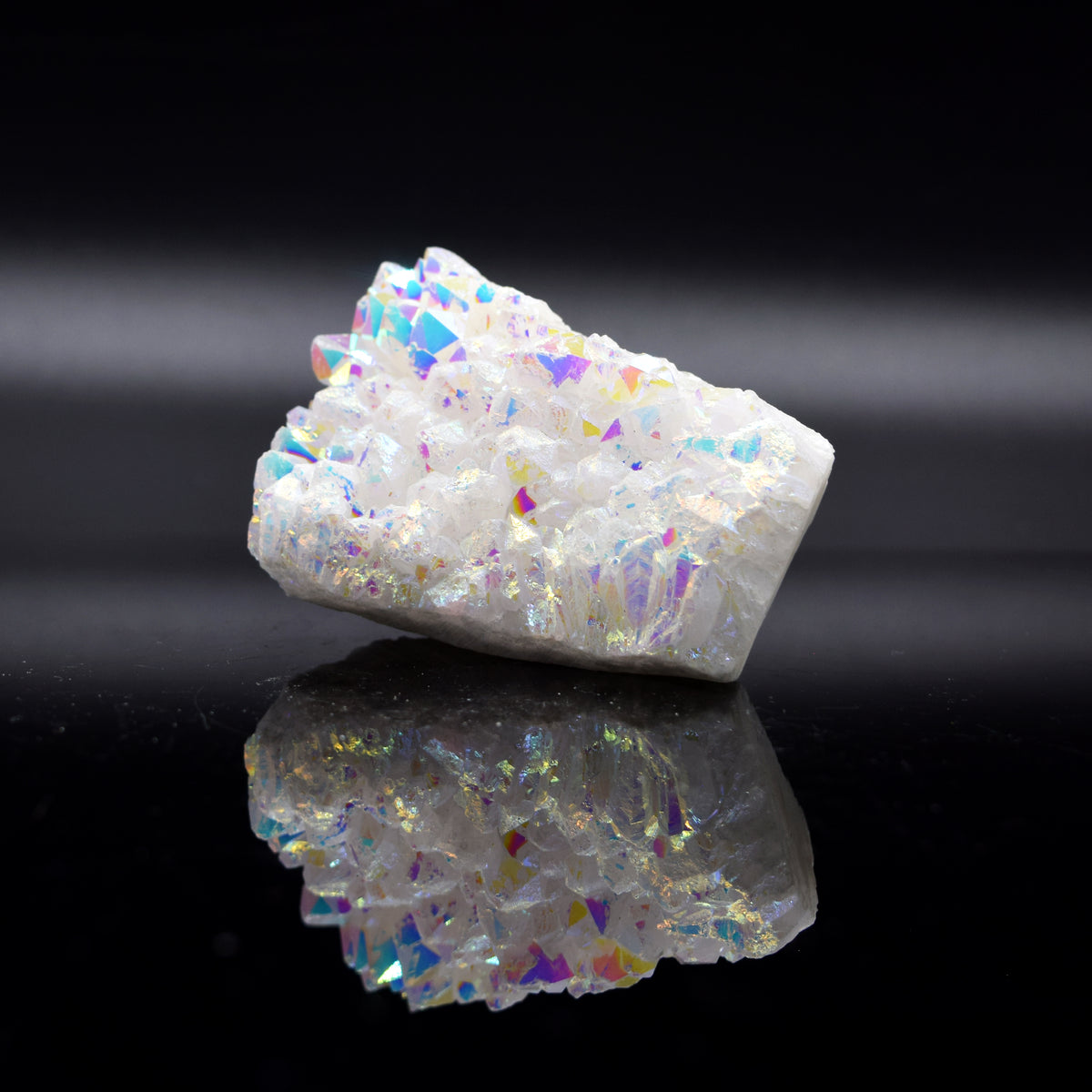 Angel Aura Quartz Cluster – Two Feathers Brighton
