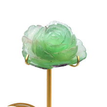 Load image into Gallery viewer, Fluorite Standing Flower
