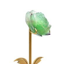 Load image into Gallery viewer, Fluorite Standing Flower
