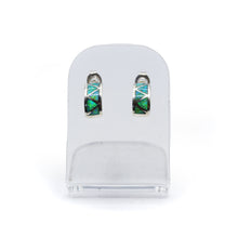 Load image into Gallery viewer, Zuni Synthesized Opal Earrings in 925 Silver
