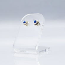 Load image into Gallery viewer, Zuni Synthesized Opal Earrings in 925 Silver
