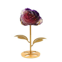 Load image into Gallery viewer, Fluorite Standing Flower
