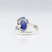 Load image into Gallery viewer, Tanzanite Ring 925 Silver
