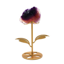 Load image into Gallery viewer, Fluorite Standing Flower
