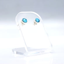 Load image into Gallery viewer, Zuni Turquoise Earrings in 925 Silver
