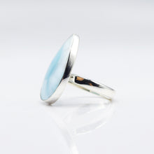 Load image into Gallery viewer, Larimar ring 925 Silver
