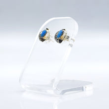 Load image into Gallery viewer, Zuni Synthesized Opal Earrings in 925 Silver
