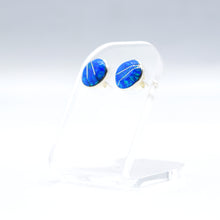 Load image into Gallery viewer, Zuni Synthesized Opal Earrings in 925 Silver

