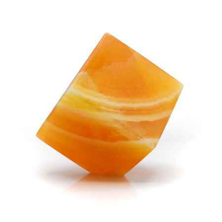 Orange Calcite Cube