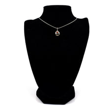 Load image into Gallery viewer, Zuni Bear Paw Pendant – Sterling Silver with Coral

