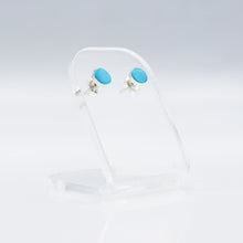 Load image into Gallery viewer, Zuni Round Earrings in 925 Silver
