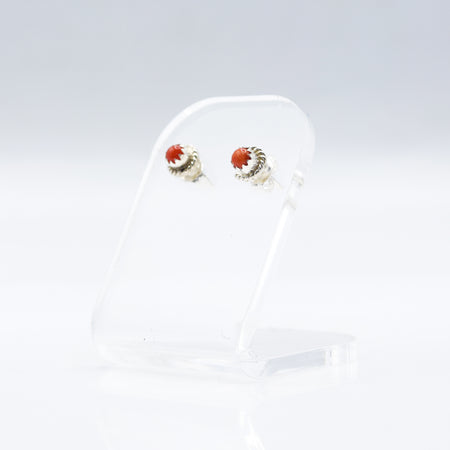 Zuni Earrings in 925 Silver