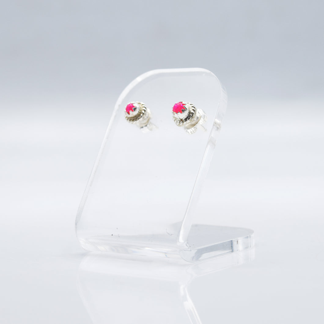 Zuni Earrings in 925 Silver
