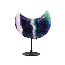 Load image into Gallery viewer, Fluorite Standing Moon
