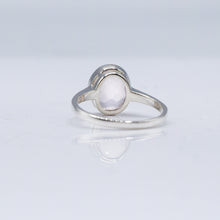 Load image into Gallery viewer, Rose Quartz Ring 925 Silver
