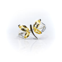 Load image into Gallery viewer, Citrine Ring 925 Silver
