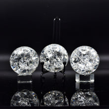 Load image into Gallery viewer, Fire and Ice Quartz Spheres
