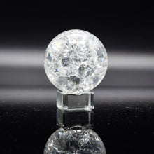 Load image into Gallery viewer, Fire and Ice Quartz Spheres
