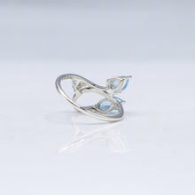 Load image into Gallery viewer, Aquamarine Ring 925 Silver
