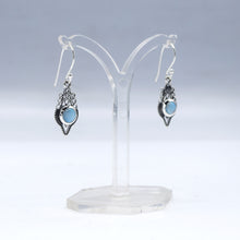 Load image into Gallery viewer, Larimar Earrings 925 Silver
