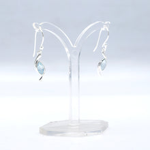 Load image into Gallery viewer, Aquamarine Earrings 925 Silver
