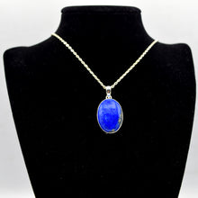 Load image into Gallery viewer, Lapis Pendant 925 Silver
