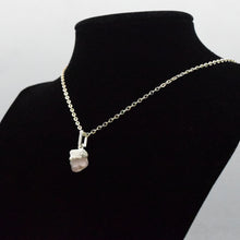 Load image into Gallery viewer, Rose Quartz and Topaz Pendant 925 Silver
