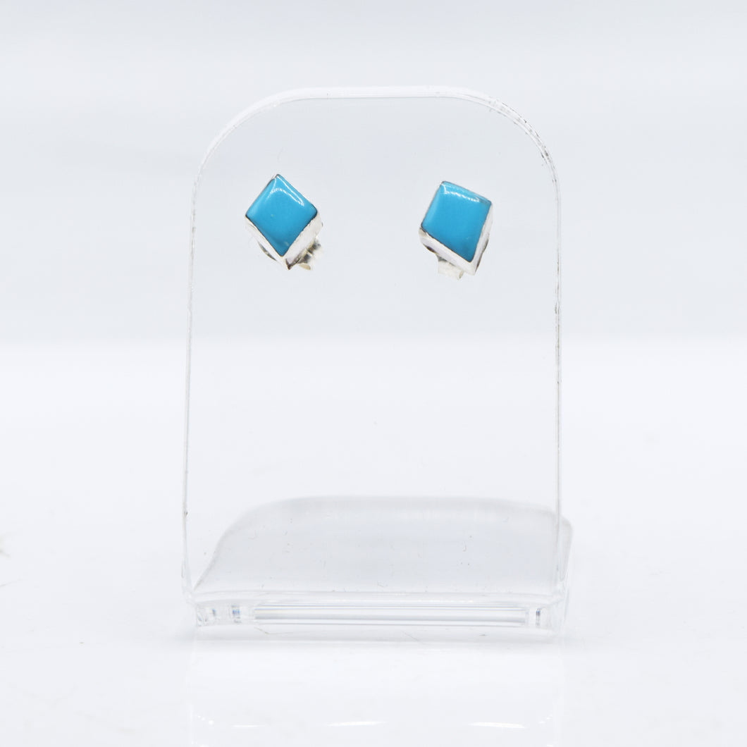 Zuni Turquoise earrings in 925 Silver