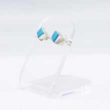 Load image into Gallery viewer, Zuni Turquoise earrings in 925 Silver
