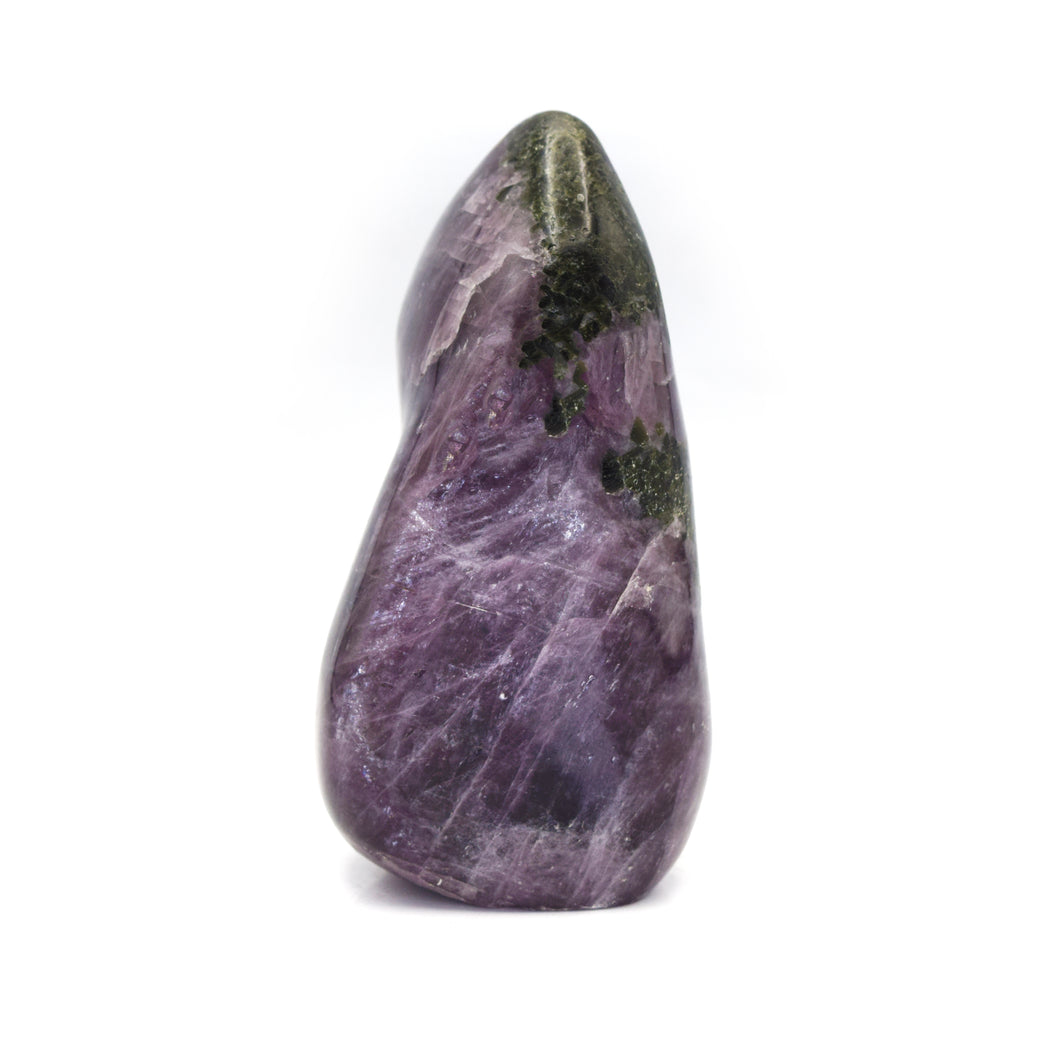 Purple Angelite and Crome Diopside,