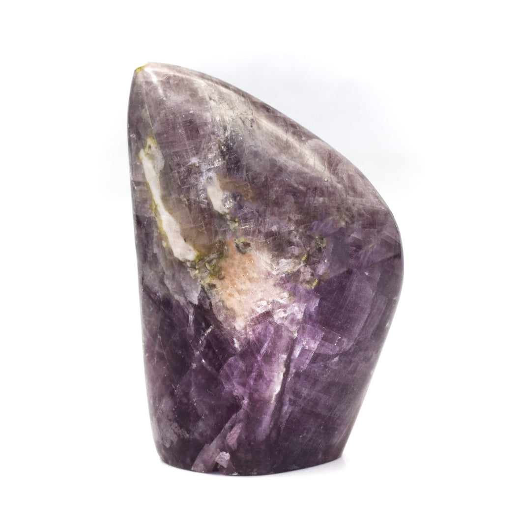 Purple Angelite and Crome Diopside,