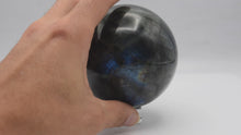 Load and play video in Gallery viewer, Labradorite Sphere
