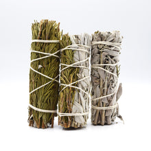 Load image into Gallery viewer, White sage and Rosemary smudge-stick
