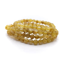 Load image into Gallery viewer, Golden Rutile Beaded Bracelet
