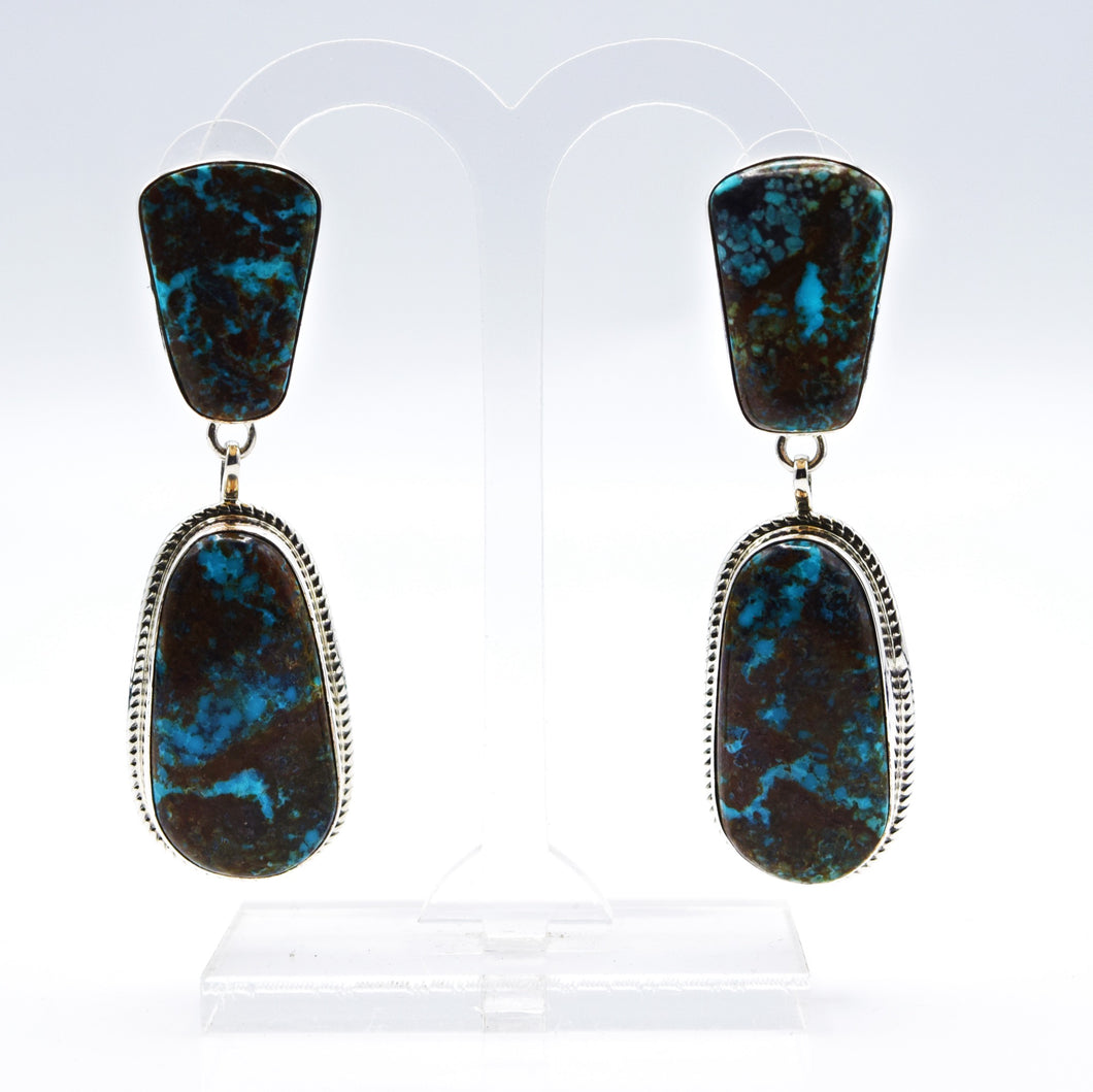 Navajo, 925 Silver Turquoise Earrings